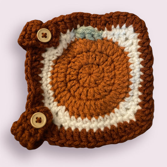 Pumpkin cup cozy