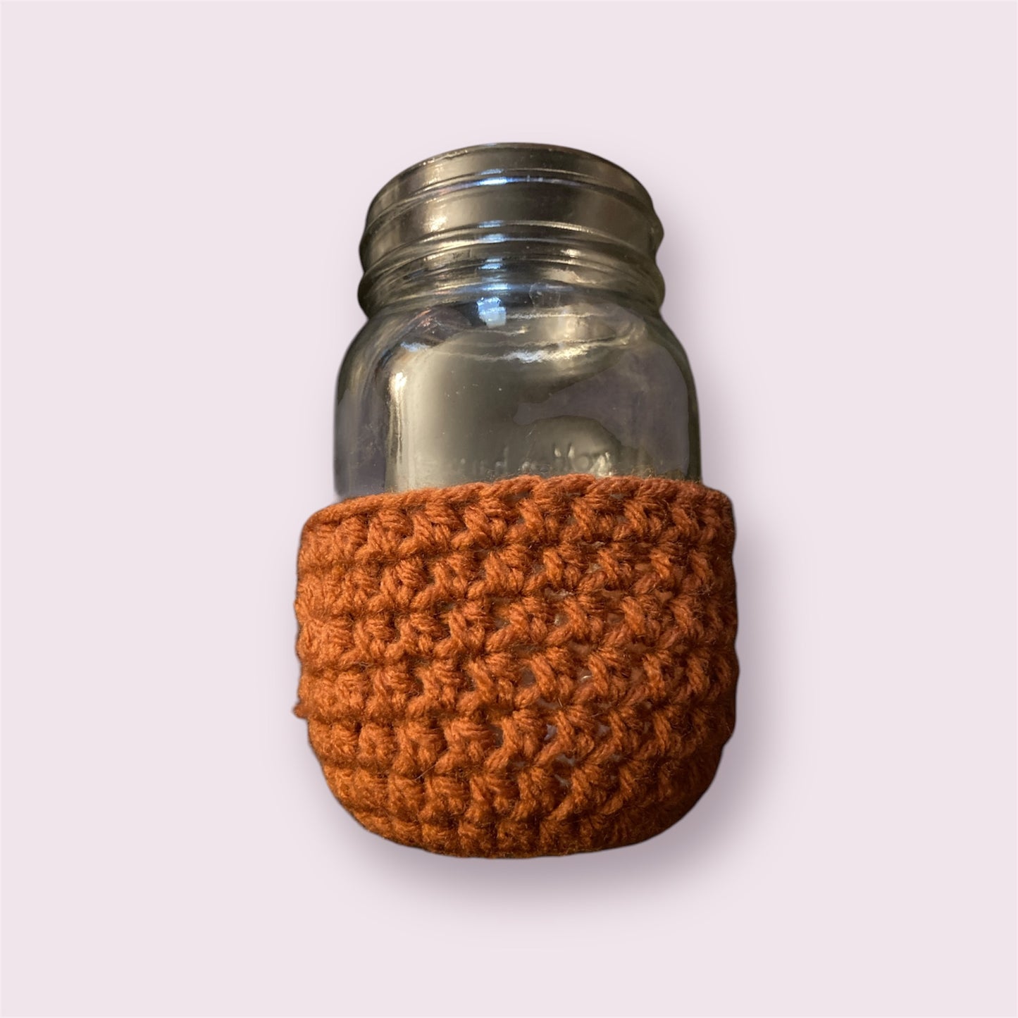 Orange cup cozy